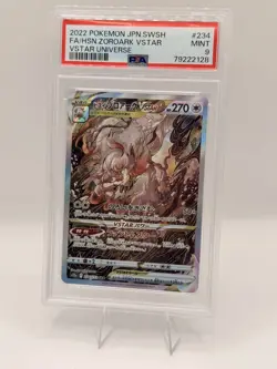 Hisuian Zoroark VSTAR 234/172 S12a: Vstar Universe Holo Pokemon Psa 9 - Image 1