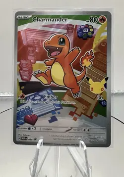 Pokemon First Partner Illustration Collection MEP Charmander 038 - Image 1