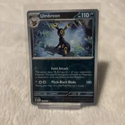 Pokemon TCG Obsidian Flames Umbreon Uncommon Reverse Holo 130/197 - Image 1