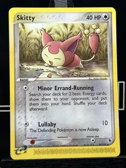 Skitty 44/109 Ruby and Sapphire Regular Pokemon TCG - Image 3