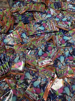 Lot of (347) Pokemon TCG Korean Mega Inferno X M2 Booster Packs SEALED NEW - Image 1