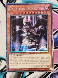 YUGIOH RA05-EN010 Darklord Ixchel Collector's Rare 1ST EDITION - Image 1