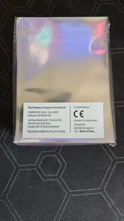 Pokemon Card Deck Protector Sleeves Naganadel ETB Sealed - Image 2