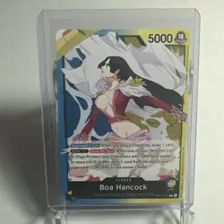 Boa Hancock OP14-041 ONE PIECE Tcg Card Game NM BLUE/YELLOW Leader - Image 1