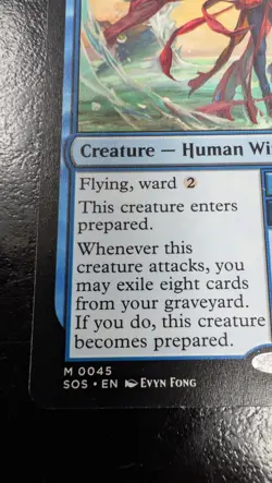 Emeritus of Ideation Secrets of Strixhaven Regular Magic Card - Image 5