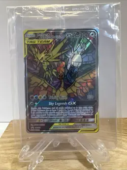 Moltres & Zapdos & Articuno GX SM210 Promo Tag Team Pokemon Card New & Sealed - Image 1