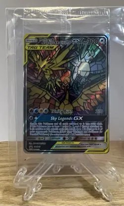 Moltres & Zapdos & Articuno GX SM210 Promo Tag Team Pokemon Card New & Sealed - Image 2