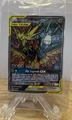 Moltres & Zapdos & Articuno GX SM210 Promo Tag Team Pokemon Card New & Sealed - Image 5