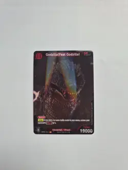 Godzilla Card Game: Set #1 - Godzilla (Fest Godzilla) (P) - EBP01-013+ HOLO - Image 1