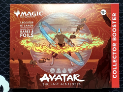 Magic The Gathering Avatar The Last Airbender Factory Sealed Collector Booster - Image 1