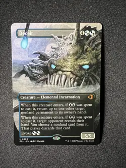 Deceit (Borderless) NM Lorwyn Eclipsed Regular - Image 1