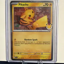 Pikachu 051 /162 Stamped 2026 Pokemon Day 30 Promo TCG - Image 2