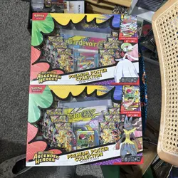 🔥Set of 2 SEALED Pokemon Ascended Heroes Premium Poster Collection In Hand🔥 - Image 1