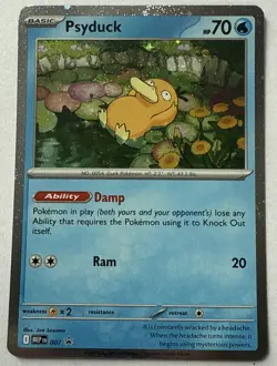 Psyduck 007 Cosmos Holo Promo - Pokemon TCG Mega Evolution -NM/M - Image 1