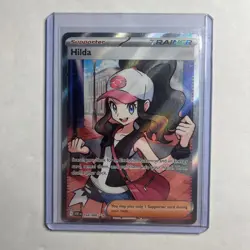 Hilda 164/086 Ultra Rare White Flare Pokemon Near Mint - Image 1