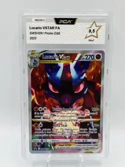PCA 9,5 Carte Pokemon Lucario VSTAR FA SWSH291 Promo ETB Pokemon EB12.5 - Image 2