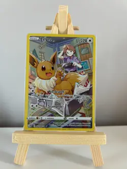 Pokemon Eevee TCG Full Art Rare Trainer Gallery Card TG11/TG30 - Image 1