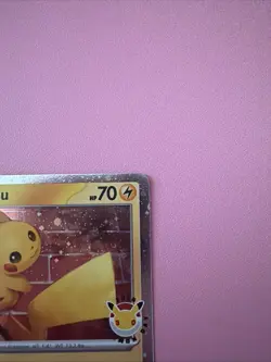 Pokemon TCG Pikachu 051/162 30th Anniversary Stamped 2026 Pokemon Day Promo - Image 3