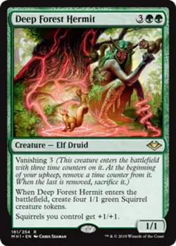 1 x Deep Forest Hermit - Modern Horizons - Light Play - MTG - Image 1