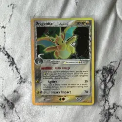 Pokemon Dragonite EX Delta Species Rare Holo 3/113 100 HP Stage 2 2005 - Image 2