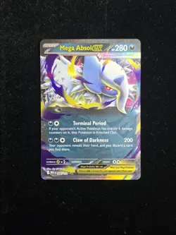 Mega Absol ex 086/132 Double Rare ME: Mega Evolution Pokemon TCG NM - Image 1