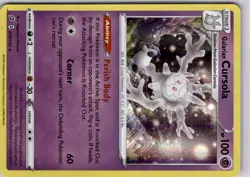 Galarian Cursola 079/192 Holo Sword Shield Rebel Clash Pokemon TCG - Image 5