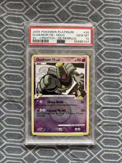 Pokemon League Promo Cross-Hatch Reverse Holo Foil Dusknoir FB 26/147 PSA 10 GEM - Image 1