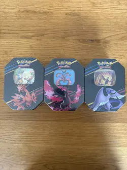 The Pokemon TCG: Crown Zenith Tins Collection. All 3. Brand New & Sealed - Image 1