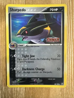 Sharpedo - 38/108 - Pokemon Power Keepers Reverse Holo MP/HP - Image 1