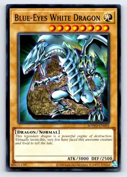 Blue-Eyes White Dragon Common Speed Duel: Battle City Box SBCB-EN087 LP - Image 1