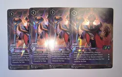 Disney Lorcana - DLPC - Jafar High Sultan Of Lorcana 33/P2 - NM/M Foil X4 - Image 1