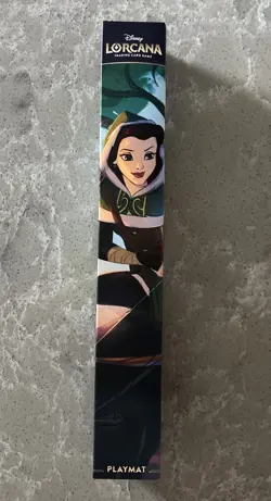 Disney Lorcana TCG Rare Belle Archer Playmat Limited Sealed - Image 1