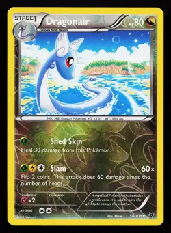 Dragonair 50/108 Reverse Holo Uncommon Roaring Skies Pokemon Card - Image 1