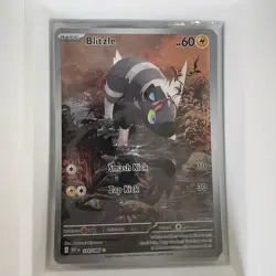 Blitzle 114/86 Illustration Rare Pokemon Card By Natsumi Miyanose - White Flare - Image 1