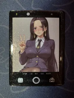 Goddess High School Hancock Maiden Preimium Thick Card Waifu Doujin One Piece - Image 1