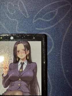 Goddess High School Hancock Maiden Preimium Thick Card Waifu Doujin One Piece - Image 3