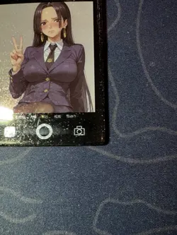 Goddess High School Hancock Maiden Preimium Thick Card Waifu Doujin One Piece - Image 4