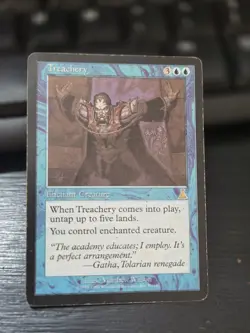 MTG URZA'S DESTINY TREACHERY MAGIC THE GATHERING RARE ENCHANTMENT Mtg - Image 1