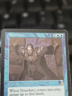 MTG URZA'S DESTINY TREACHERY MAGIC THE GATHERING RARE ENCHANTMENT Mtg - Image 2