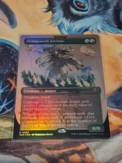 Wildgrowth Archaic (Borderless) Secrets of Strixhaven Foil - Image 1