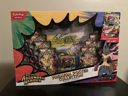 Pokemon TCG: Ascended Heroes Premium Poster Collection Mega Lucario Sealed Box - Image 1