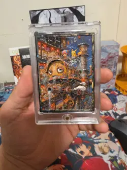 Pikachu Chopper Pokemon One Piece Metal 03/11 Serialized Metal Bricked Card - Image 1