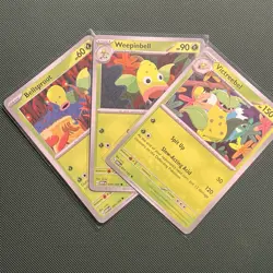 Bellsprout - Weepinbell - Victreebel – Evolution Line – Pokemon TCG - Image 2