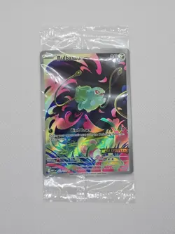 Pokemon TCG Bulbasaur 133 / Mega Evolution Secret Rare Box Topper Sealed - Image 1