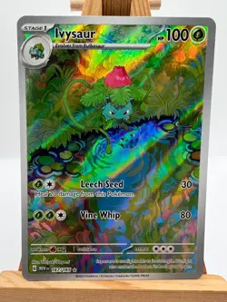 Pokemon TCG - S&V 151 - 167/165 Ivysaur - Illustration Rare - NM/M - Image 1
