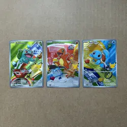 Pokemon First Partner Illustration Collection Kanto Gen 1 Starter - PACK FRESH✅ - Image 1
