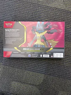 Pokemon TCG: Mega Lucario ex Premium Figure Collection Factory Sealed Box - Image 2