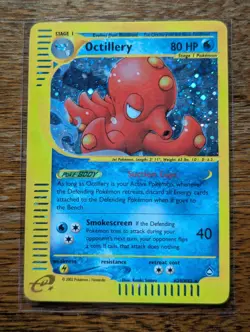Pokemon 2002 Aquapolis Octillery Holo #H20/H32 - Image 2