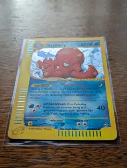 Pokemon 2002 Aquapolis Octillery Holo #H20/H32 - Image 3