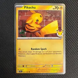 Pokemon Pikachu (Pokemon Day 2026) 051/162 Promo Holo - Image 1